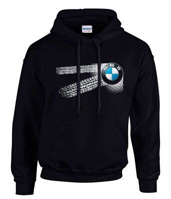 BMW Auto Logo car Hoodie Kapuzenpullover Schwarz -3602 -SW