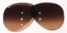 Ray Ban RB3025 RB3138 RB3030 Dark Brown Rose Gradient Replacement Lenses 58 mm