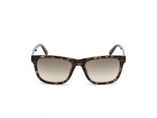 Guess GU6971 52P Brown Mirrored Plastic Rectangle Sunglasses Frame 55-18-145