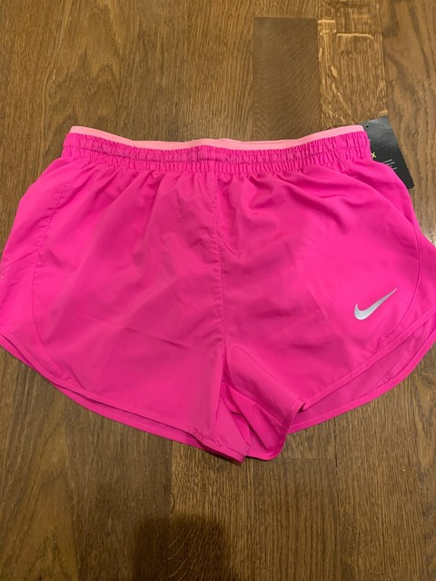 nike tempo lux shorts pink