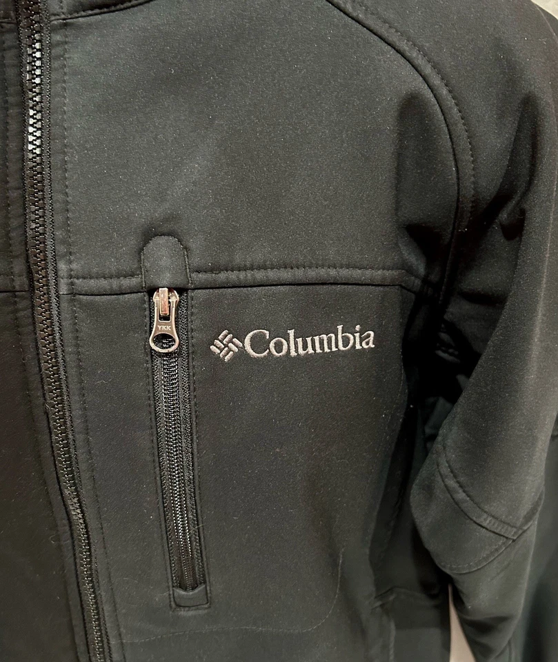 Columbia Men’s Jacket Soft Shell Interchange Omni Shield Outerwear Black Size S - Image 4 of 4