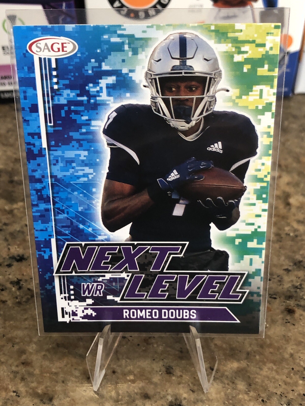 Romeo Doubs Sage Low Series #67 Base