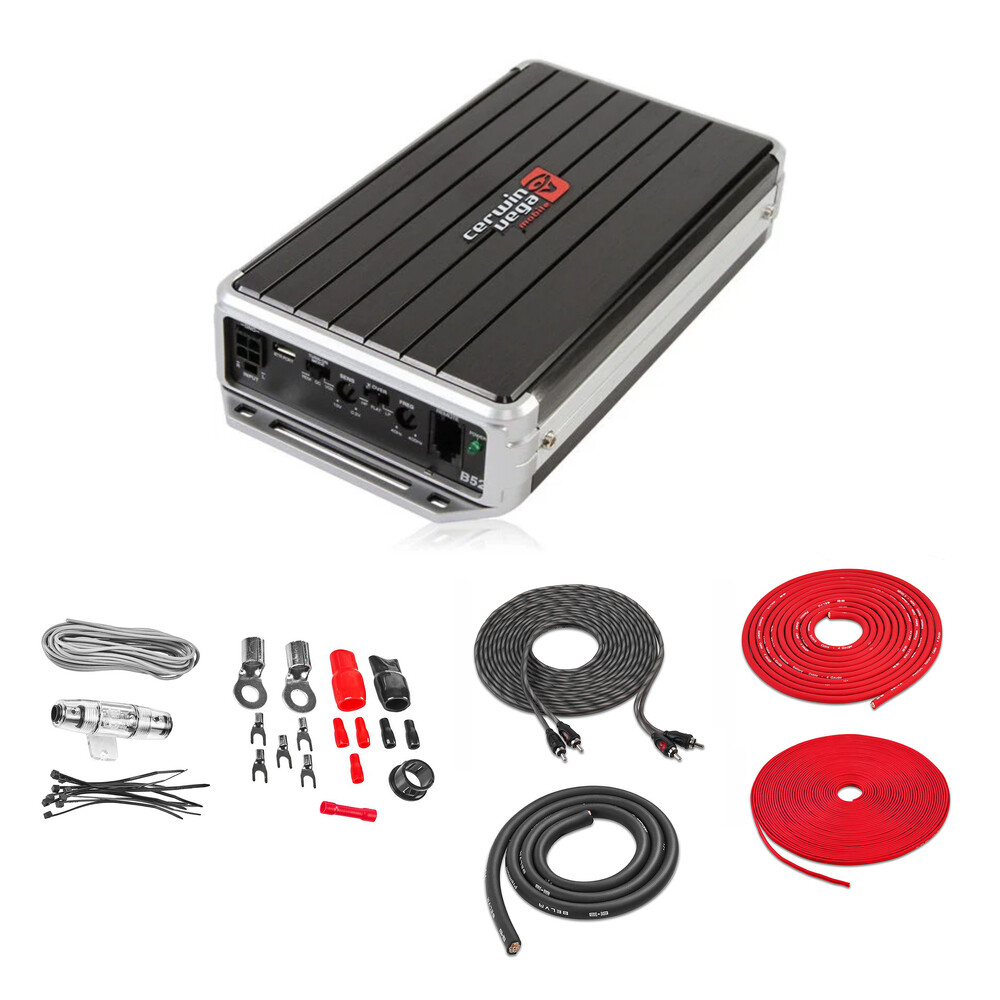 Cerwin-Vega B52 1000 Вт Пиковый 2-канальный Компактный усилитель класса D мощностью 4 ампера 3599000₽