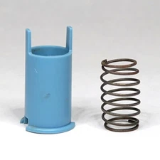 Battle Damaged TIE Fighter Blue Wing Release Shaft & Spring Vintage 1983 Parts 1