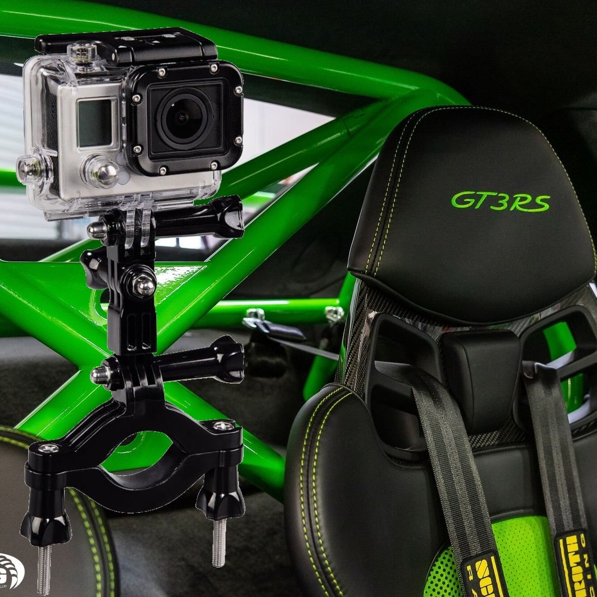 GoPro Mount for Porsche 911 991 GT Series Attaches To Roll Cage Fully  Adjustable