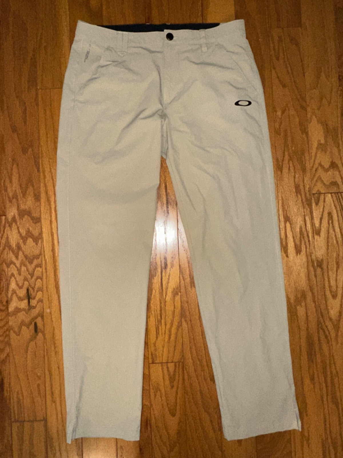 Oakley Golf Pants Mens 33x32(31) Beige Stretch Flex Pockets