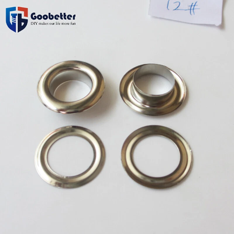 Large Eyelet with Washer Metal Grommet Leather Craft Curtain Repair 8mm-40mm - image 2 of 4