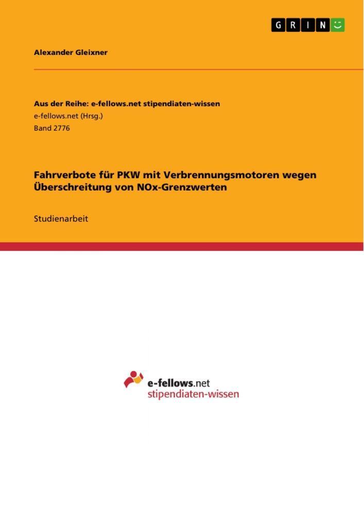 Thumbnail - Fahrverbote Für Pkw Mit Verbrennungsmotoren Wegen Überschreitung Von