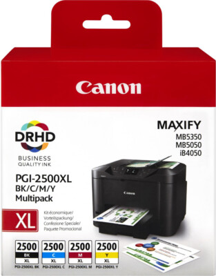 Original Canon PGI-2500XL Druckerpatrone Tintenpatrone Set Multipack Maxify