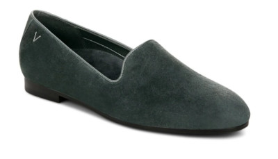 Vionic Willa II Scarab Green Flat Slip-On Comfort Shoe Women's sizes 6-10 NEW!!