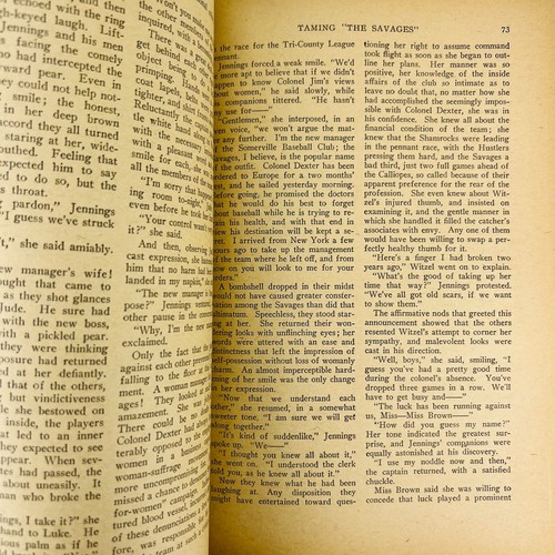 RARE PULP!!  TOP-NOTCH MAGAZINE - 1914 SEPT 30 - Vol. 18 No.6 - great cover art - Picture 6 of 7
