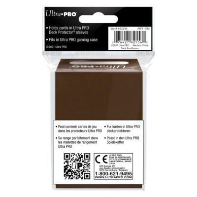 Ultra Pro Cards Solid Color Deck Box for Yu-Gi-Oh! Pokemon Magic TCG CCG  New