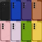 Phone Case For Samsung S24 Ultra S23 S22 A55 A54 A53 Silicone Slim Soft Cover