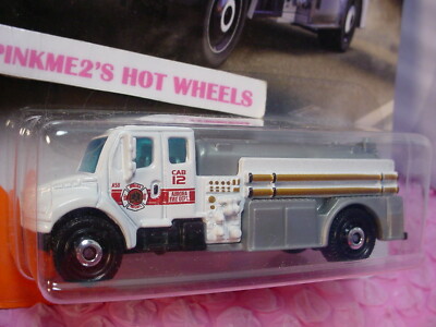 2020 Matchbox FREIGHTLINER M2 106 #34☆white☆CITY☆ AURORA FIRE