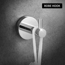 APPENDIABITI CROMATO GANCIO A MURO APPENDI ABITI ACCAPPATOIO BAGNO ARREDO CASA 1