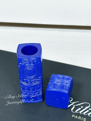 Kilian BLUE Talisman Atomizer Case (Empty Fits 0.25oz Spray), NEW