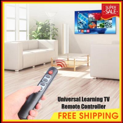 Universal 6 Big Button Learning Remote Control Copy IR Remote for TV STB DVD