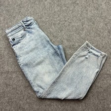 KanCan Chloe High Rise Slim Straight Jeans Women's Size 13 / 30 Light Wash Denim