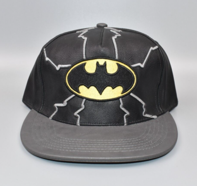 Batman DC Comics Superhero Faux Leather Snapback Cap Hat | eBay