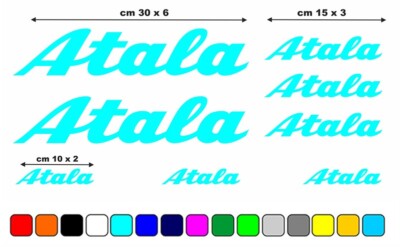 Kit Adesivi Vinile Atala Per Telaio Bici MTB E Strada – Tuning E Personalizzazione