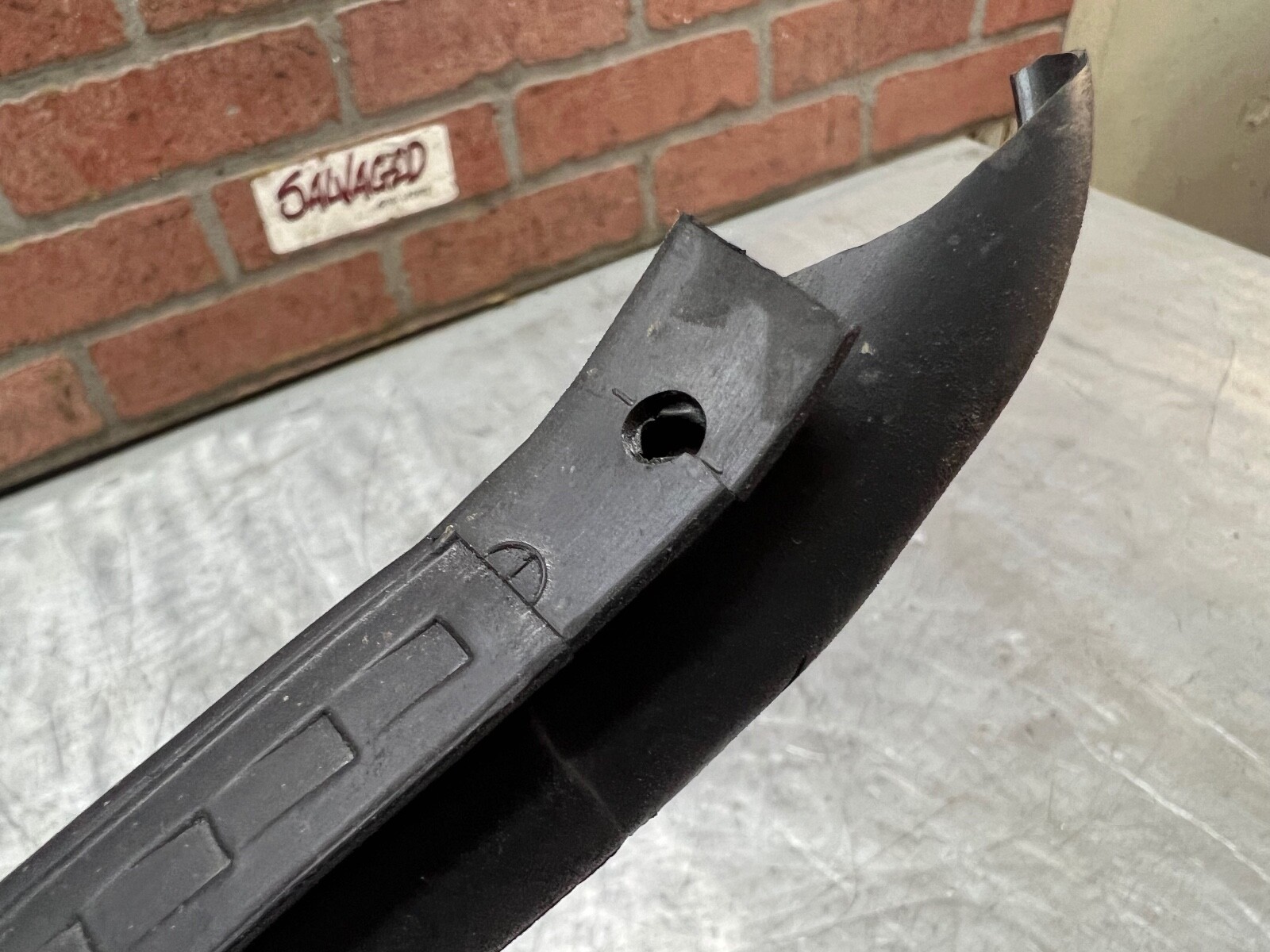15-17 McLaren 650S Passenger Door Weather Seal Rubber Strip OEM