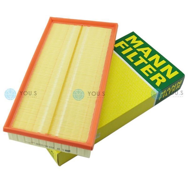 MANN-FILTER Luftfilter C37153 FüR Audi A3 (8L1) 1.6 1.8 1.8 T 1.9 TDI S3 - NEU-image