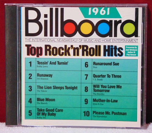 Various – Billboard Top Rock'N'Roll Hits - 1961 - 1988 Rhino DPC1-0836 CD, Album
