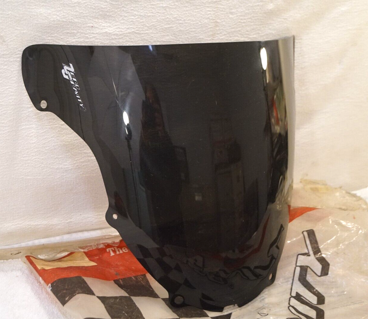 03-04 Kawasaki Ninja ZX6 R Zero Gravity SR Series Windshield 20