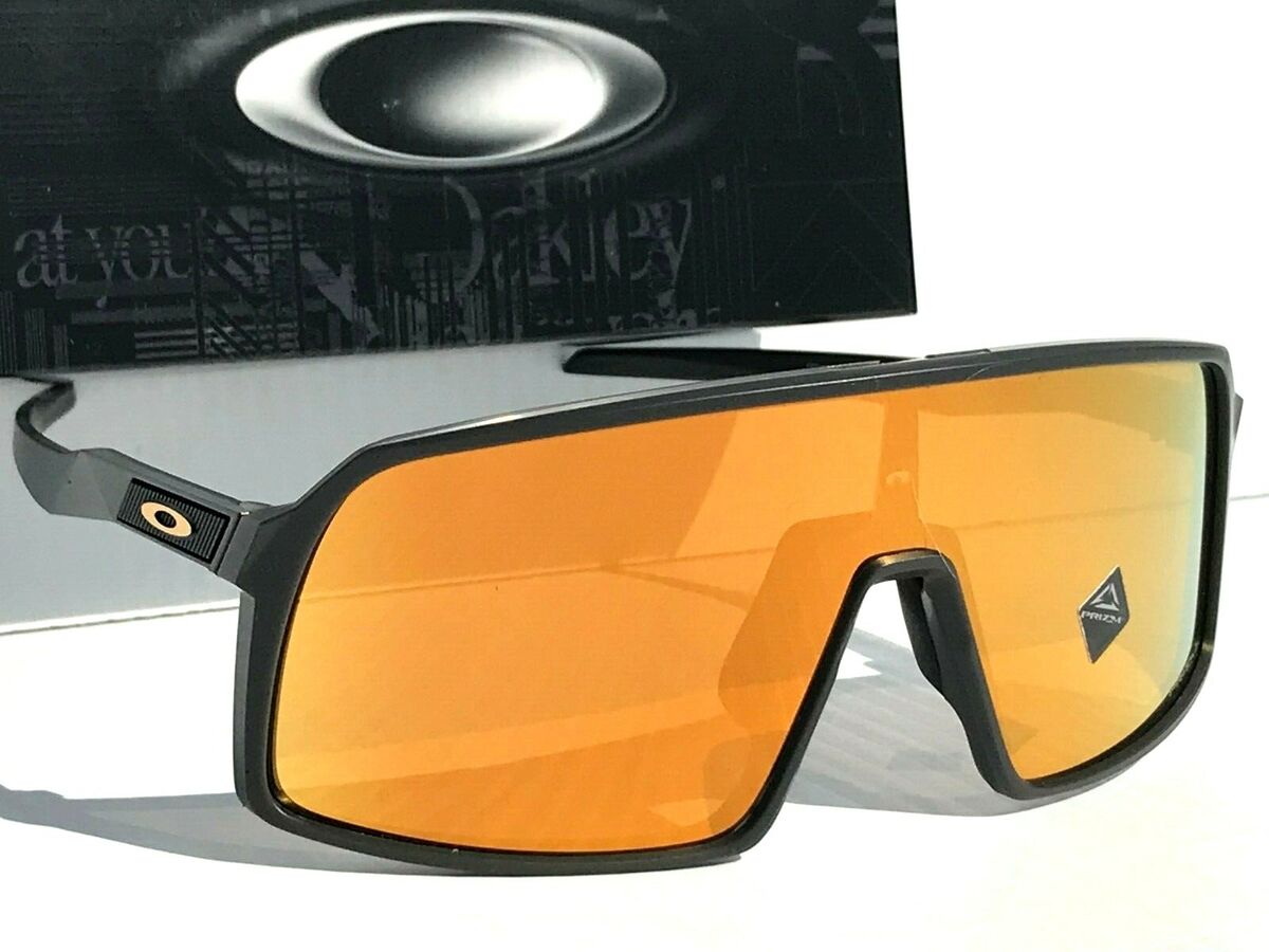 NEW* Oakley SUTRO Matte Carbon w PRIZM 24K Gold Iridium lens NEW* Oakley SUTRO Matte Carbon w PRIZM 24K Gold Iridium lens