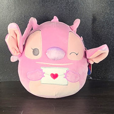 Squishmallows Disney Original Angel Plush Pink 2025