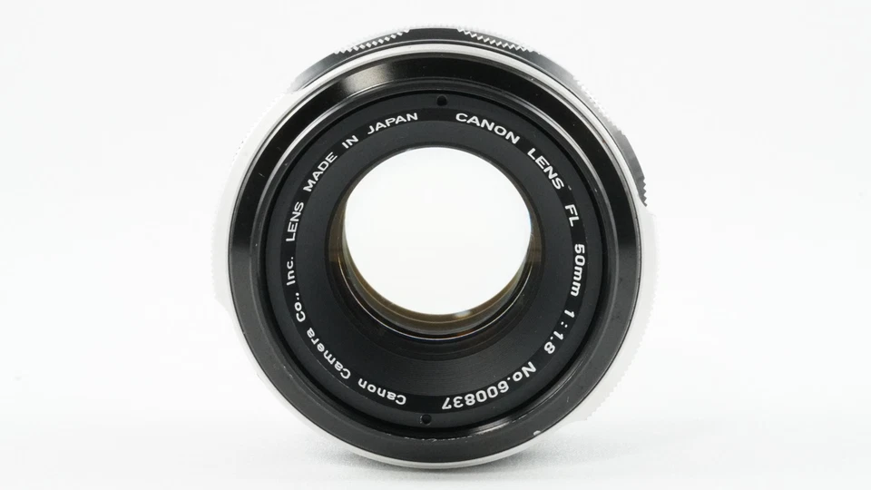 Canon FL 50mm f1.8 MF Standard Prime Lens From JAPAN #752 - Image 3 of 4