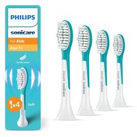 Philips Sonicare For Kids ErsatzbüRstenköPfe Kinder 7+ Jahre 4Er Pack HX6044/90