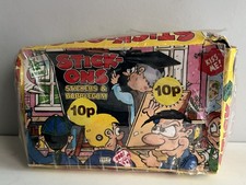 TOPPS IRELAND STICK-ONS … SEALED BOX … MINI STICKERS .. VINTAGE 1981 