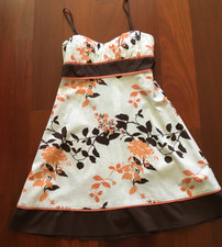 VINTAGE SPEECHLES FLORAL DRESS ADJUSTABLE SPAGHETTI STRAPS SIZE 7