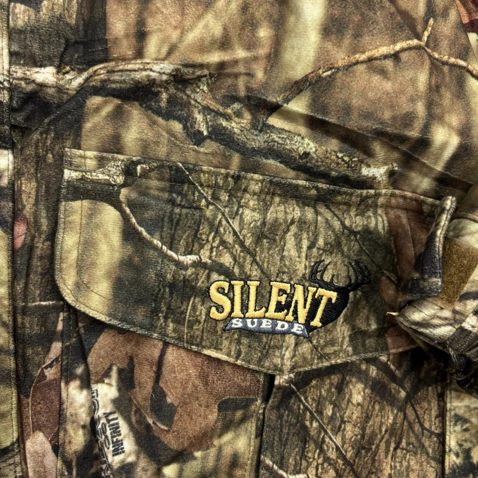 RealTree Jacket Adult Large Brown Work Wear Camo Hunting Insulated Hood Mens - Image 3 of 4