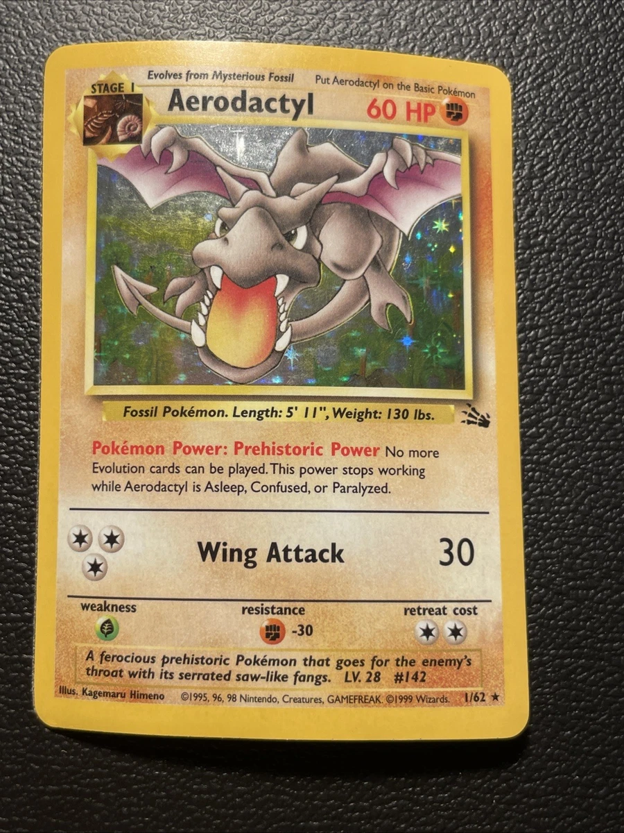 Aerodactyl 英語版 1/62 Aerodactyl 1/62 Fossil for sale | eBay