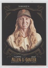 2021 Topps Allen & Ginter's X Alyssa Nakken #285 rs2