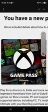 Microsoft Xbox Game Pass Ultimate 30 Days Prepaid Card Subscription for Xbox