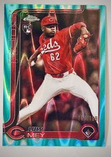 🔥2025 Topps Chrome Update Series Luis Mey Rookie #USC140 Teal Refractor /299🔥