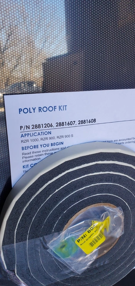 Polaris OEM gráfico techo deportivo 2881206 2881607 2881608 RZR XP 900S 1000 2 plazas Foto 2 de 3