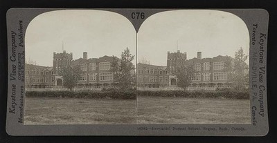Photo:Provincial Normal School, Regina, Sask., Canada