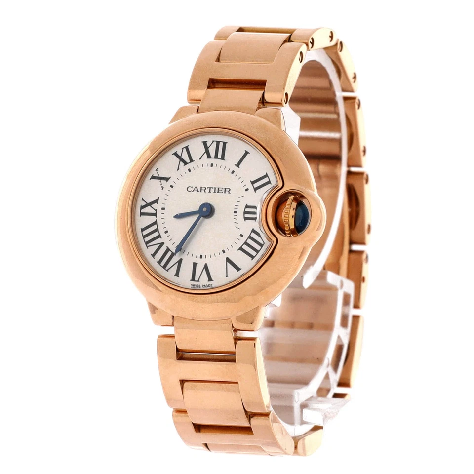 Cartier Ballon Bleu de Cartier Quartz Watch Rose Gold 28 - Image 3 of 4