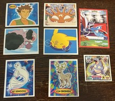 Lot Of 6 Vintage 2000 Pokemon 2 Album Stickers Random Pokemon Misc