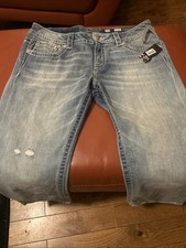 Miss Me Signature Cuffed Capri Jeans 30