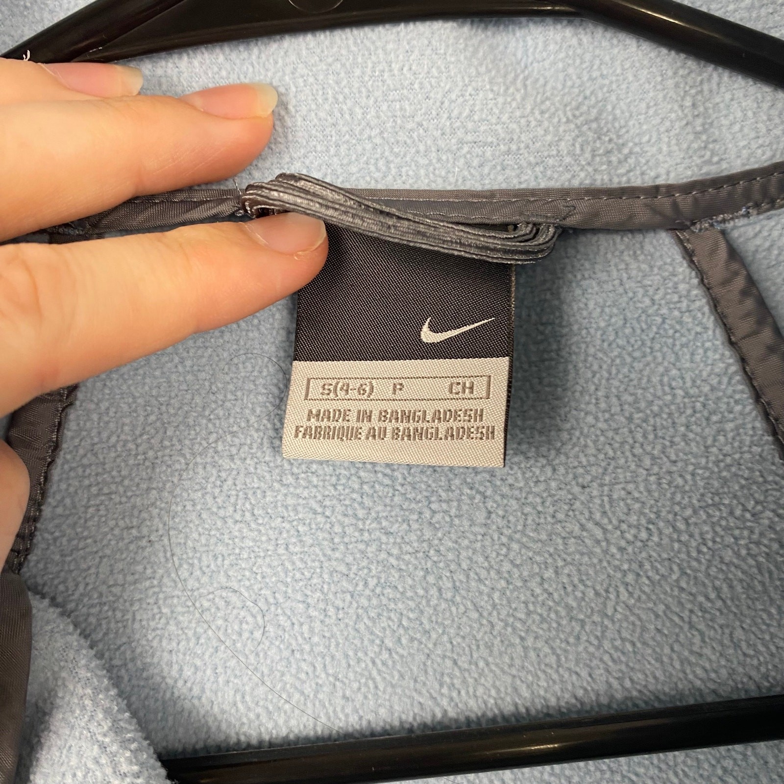 Nike Fleece Jacket Basic Full-Zip Slate Blue Futu… - image 10