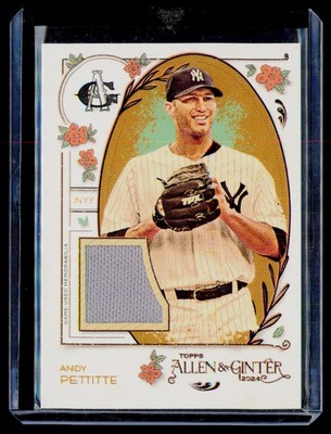 2024 Topps Allen & Ginter #AGR-AP Andy Pettitte Full-Size Relics B
