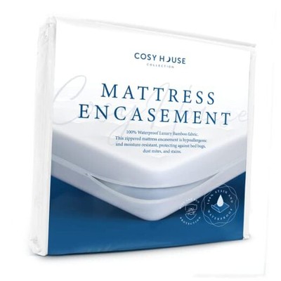  Luxury Zippered Mattress Encasement - Master Bedroom Essentials - 100% King