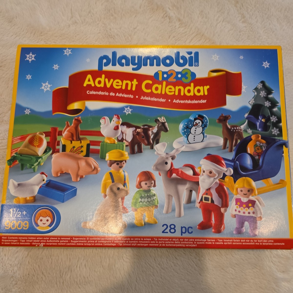 PLAYMOBIL 9391 1.2.3 Advent Calendar - Christmas In The Forest,Multicolor - Foto 4