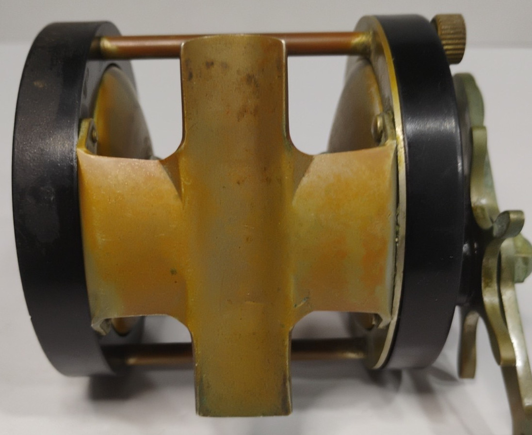 Antique Meisselbach 1922 Triton Reel Elyria OH Early 1900's Bakelite See Desc.