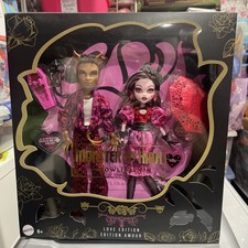 Monster High Howliday Love Edition Draculaura And Clawd Wolf 2 Pack Dolls NIB